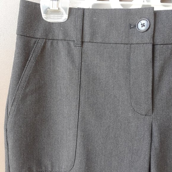 Loft Women's Gray Marisa Trousers Size 4 - Picture 1 of 4